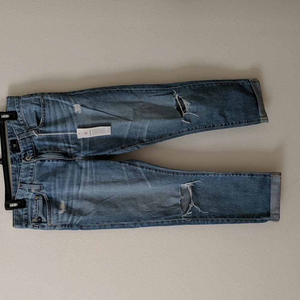 AG Relaxed Ankle Jean, The nolan ankle, size 38, light blue
